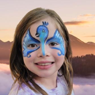 Eagle Face Painting