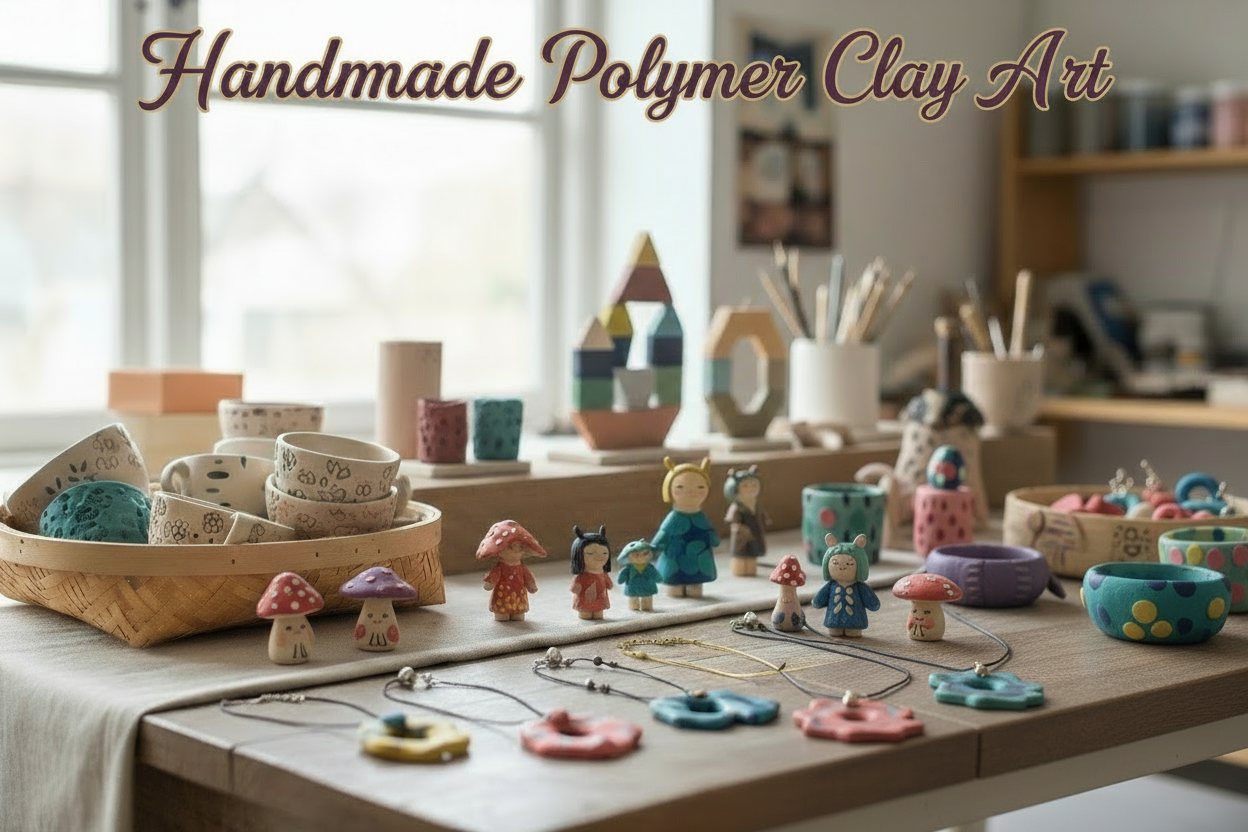 Handmade Polymer Clay Art